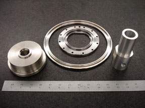 precision steel machined parts
